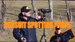 Pursuit 20x60x60 Spotting Scope Field Review BUDGET OPTION [upl. by Akemrehs]