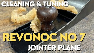 Tuning a No 7 Bailey Style Jointer Plane [upl. by Llewxam]