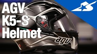 AGV K5S Sportbike Helmet  Motorcycle Superstore [upl. by Arias223]