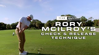 Rory McIlroys Check amp Release Technique  TaylorMade Golf [upl. by Wolff]