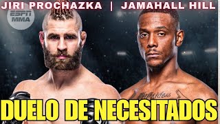 JIRI PROCHAZKA VS JAMAHALL HILL dudas por todos lados [upl. by Nnazus]