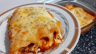 Cannelloni with minced beef  Easy amp Tasty recipe  Канелони со мелено месо [upl. by Kcirddahc]