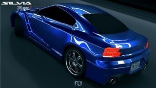 Nissan Silvia S16 teaser [upl. by Aohsoj975]