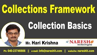 Collection Basics  Core Java Tutorial  Mr Hari Krishna [upl. by Yorel]