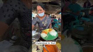 Hyderabad ki NonVeg Thali shorts [upl. by Eudoca]