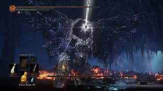 Dark Souls III  Dragonslayer Swordspear vs Darkeater Midir [upl. by Sartin]