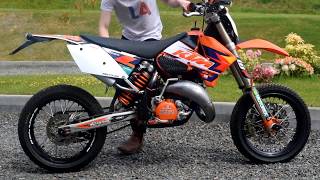 2007 KTM EXC 125 Supermoto [upl. by Reiner]