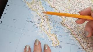 ASMR  Baja California Sur Mexico History amp Geography  Soft Spoken Map Tracing Google Earth [upl. by Crowns]