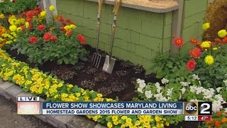 Flower show showcases Maryland living [upl. by Jacobsen]