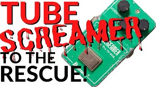 THREE WAYS TO USE AN IBANEZ TUBE SCREAMER OVERDRIVE PEDAL [upl. by Ahseem520]