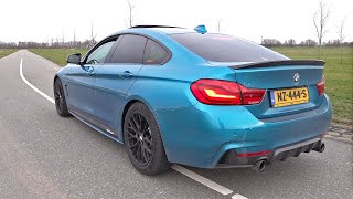 BMW 4 Series 440i Gran Coupe M Sport with Straight Pipes M Performance Exhaust [upl. by Nagorb]