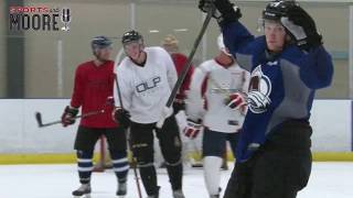 Sens prospect Batherson trains with MacKinnon [upl. by Yule]