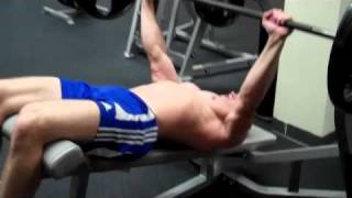 How To Barbell Decline Bench Press [upl. by Aicital]