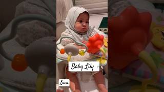 Lucunya Baby Lily Pakai Hijab cipung rayyanza shorts [upl. by Foster]