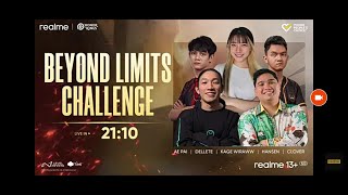 🔴LIVE  Beyond Limits Challenge  realme 13 5G ggbhh DELLETE wkrkgooghjhphhbggybytdf [upl. by Baniaz]