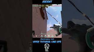 Viper Ascent LineUps Tutorial 12 shorts [upl. by Budge]