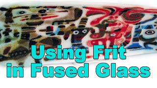 Sculpting with Glass Frit to Create Imagery in Fused Glass [upl. by Ayk613]