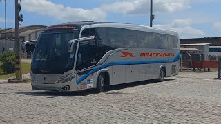 Movimento De Ônibus Na Fábrica Da Busscar Com NB1 Da Piracicabana e Com Lindo DD BLACK Pra Eucatur [upl. by Mella]