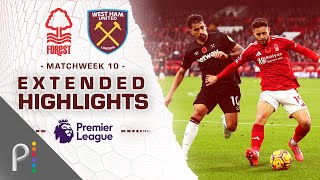 Nottingham Forest v West Ham United  PREMIER LEAGUE HIGHLIGHTS  1122024  NBC Sports [upl. by Festatus]