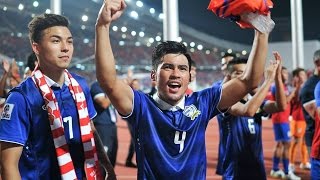 FINAL Thailand vs Malaysia  AFF Suzuki Cup 2014 1st Leg [upl. by Narat224]