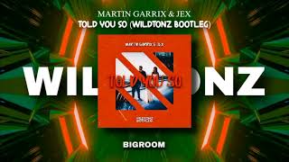 Martin Garrix amp Jex  Told You So WILDTONZ Festival Mix [upl. by Lilly549]