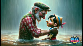 Pinocchio and Geppetto Song For Kids pinocchio [upl. by Lajib]