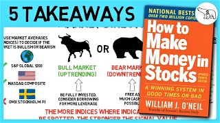 HOW TO MAKE MONEY IN STOCKS SUMMARY BY WILLIAM O’ NEIL [upl. by Nats]