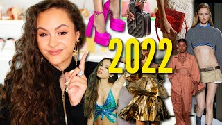 THE 2022 Fashion Trends YOU NEED TO KNOW WHAT TO WEAR IN 2022 [upl. by Marcell]