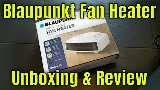 Blaupunkt Fan Heater  Unboxing amp Review [upl. by Thgirw]