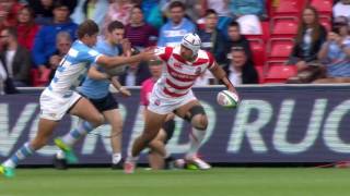 Tatafu breaks loose against Argentina U20s  World Rugby U20s [upl. by Warenne]