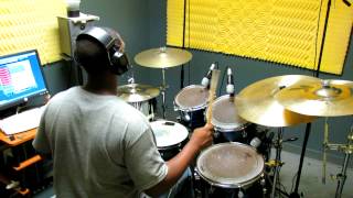 They That Wait by Fred Hammond ft John P Kee  Drum Cover [upl. by Idnahc92]