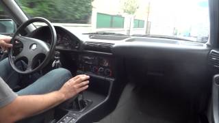 BMW 525 i E 34 Driving [upl. by Gregorius]