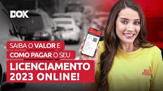 Como consultar o Licenciamento e pagar online [upl. by Willem]