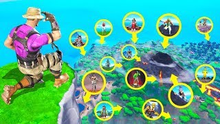 Fortnite HIDE amp SEEK with 100 Players Fortnite Creative [upl. by Eiramoj]