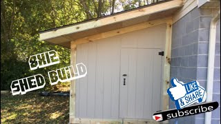 8’x12’ Shed Build [upl. by Ayotna]