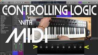 Controlling Logic X with A Midi Controller [upl. by Hobbs]