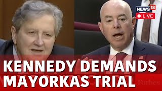 Alejandro Mayorkas LIVE  Senate Democrats Block Kennedy Resolution For Mayorkas Impeachment Trial [upl. by Eniamrahs]