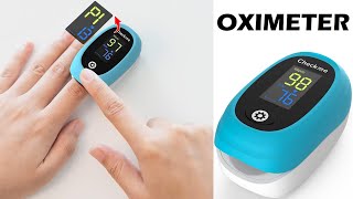 Checkme Pulse Oximeter Fingertip Oxygen Saturation Monitor with SPO2 [upl. by Adnolaj397]