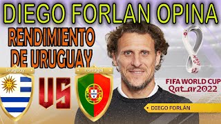 ⚽ DIEGO FORLAN OPINA SOBRE EL RENDIMIENTO DE URUGUAY EN CATAR 2022 [upl. by Nonnarb]