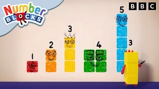 Numberblocks  Colourful Math  Learn to Count [upl. by Luttrell]