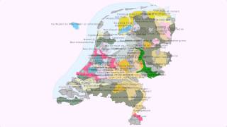 Topografie De 167 Nederlandse Landschappen [upl. by Aivato]