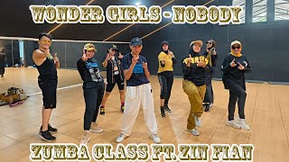 Wonder Girls 원더걸스  Nobody  Zumba  Dance Fitness  Ft ZIN Fian  Body Gym Malang [upl. by Pierrepont]