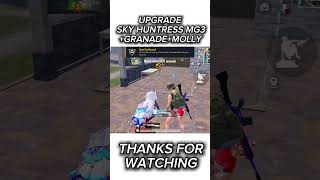 UPGRADE SKY HUNTRESS MG3 GRANADE MOLLY m416glacier upgrade bgmi trending viralvideos short [upl. by Sehguh]