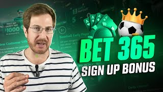 How To Claim The Sign Up Bonus at Bet365 Casino amp Sportsbook US [upl. by Llecrup]