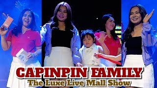 Ser Geybin Capinpin Family PINAGKAGULUHAN sa Luxe Live Mall Show  Mama Beth Elma Asagra amp Sky [upl. by Charmane]