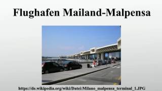 Flughafen MailandMalpensa [upl. by Nadeen241]