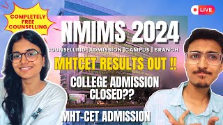 Direct Admission at NMIMS  MHTCET 2024 Ask your Doubts  NMIMS Counselling 2024 [upl. by Ierdna577]