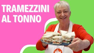 TRAMEZZINI AL TONNO Ricetta Fresca e Veloce 🥪 [upl. by Atenek314]