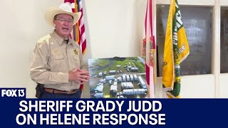 Sheriff Grady Judd on deployment of Hurricane Helene response team [upl. by Ritch500]