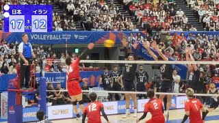 🇯🇵日本vs🇮🇷イラン VNL 2023 4K 龍神NIPPON 🇯🇵 JPN vs 🇮🇷 IRI  Week 1  Mens VNL 2023 [upl. by Norahc]